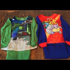 Boys size 8 pajamas